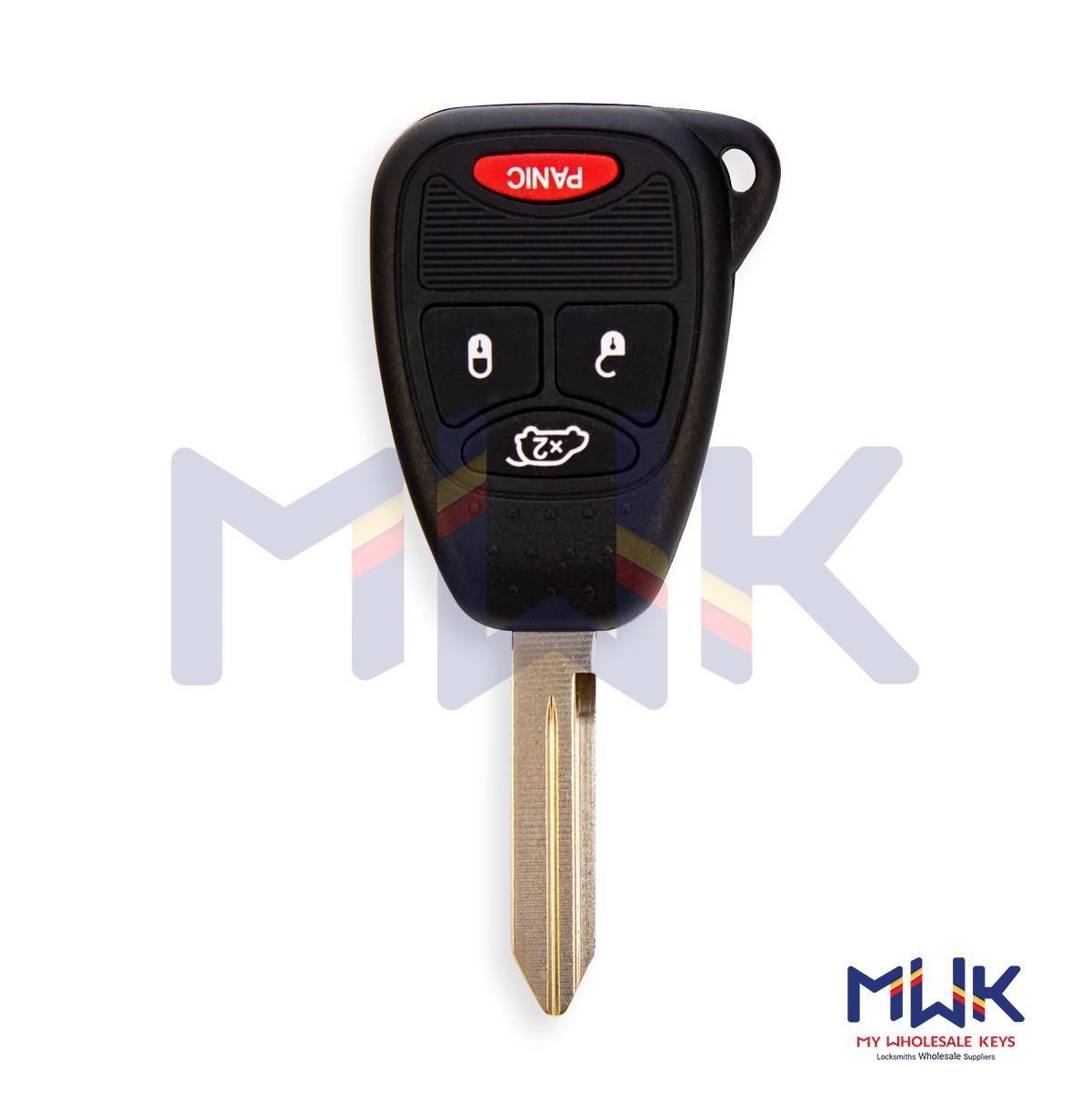 2x Remote Key Fobs For Dodge Ram 1500/2500 2006-2009 – OHT692427AA, Self-Program